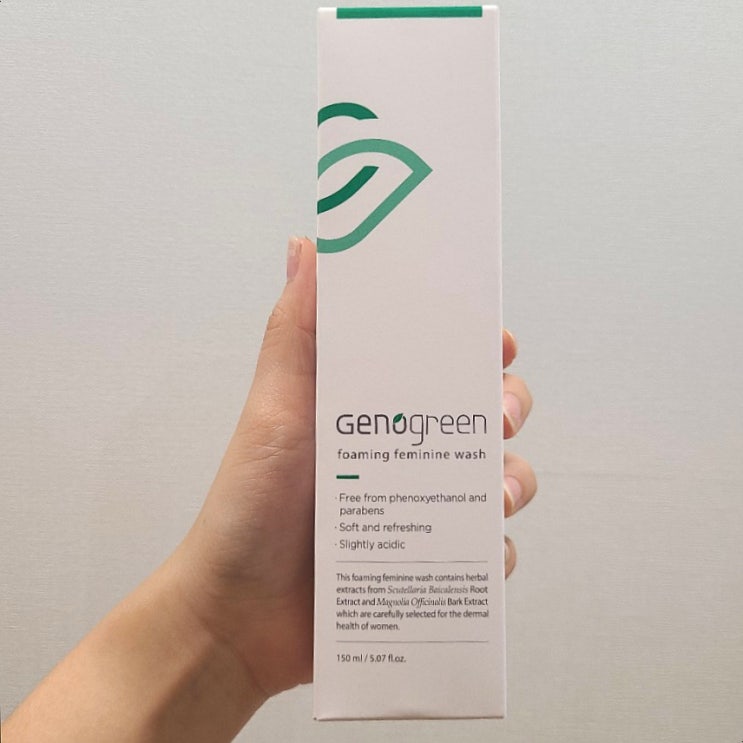 믿고 쓸 수 있는 착한성분 여성청결제 - 제노젠 제노그린 믿고 쓸 수 있는 착한성분 여성청결제 - 제노젠 제노그린