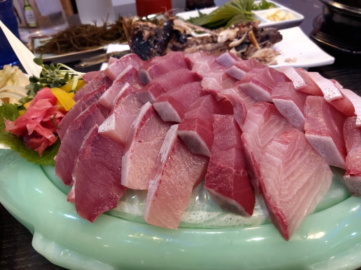  동탄 횟집 남광장대박수산 대방어 회!!