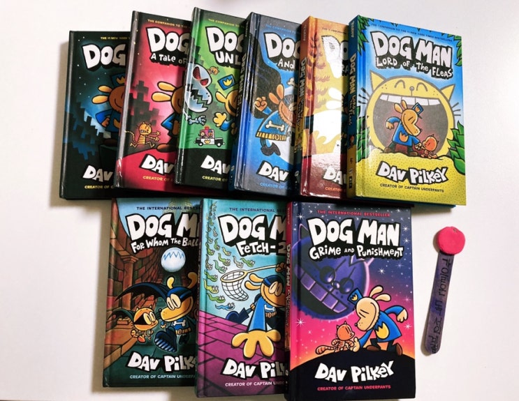 영어만화책 도그맨 DOGMAN 초등영어책 코믹북