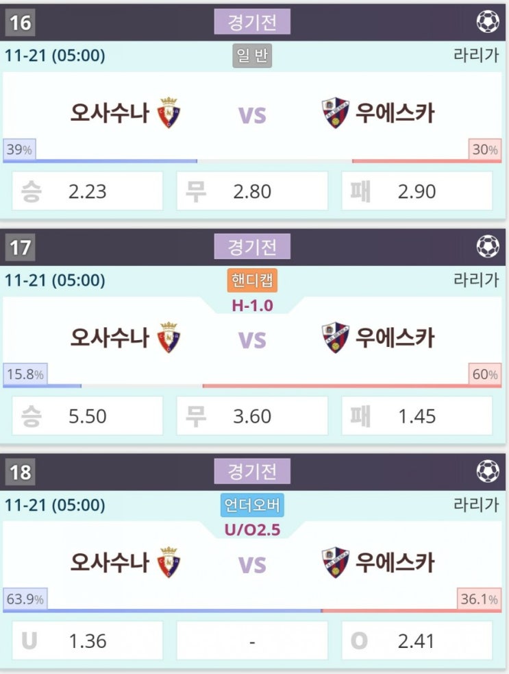 2020.11.20 라리가 오사수나 우에스카 2020.11.20 라리가 오사수나 우에스카