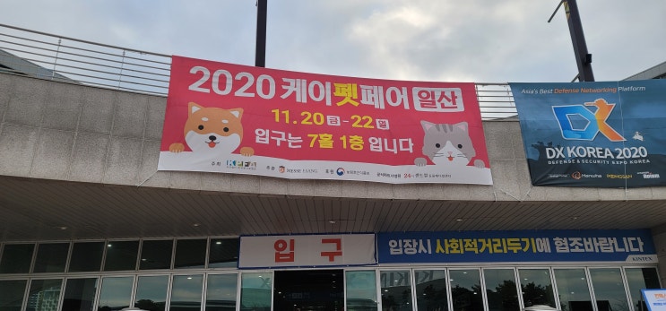  2020 케이펫페어 일산 킨텍스 다녀왔어요~ [반려동물박람회/반려동물용품/반려동물간식/반려동물영양제/애견간식/애견사료/강아지간식쇼핑/에키캣페어/케이펫페어입장권]