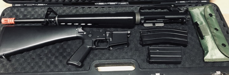  WE M16A1 총열 덜렁거림 수리