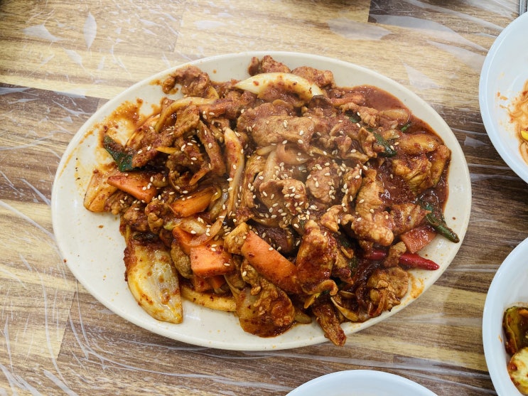  유구 맛집 제육볶음 맛있는곳~