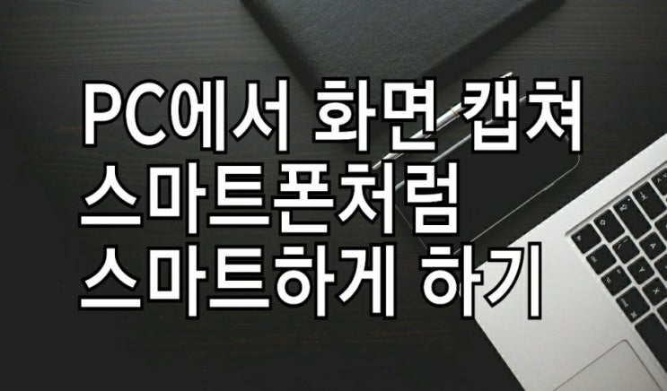 &lt;쉬움주의&gt; 컴퓨터 화면 캡쳐 : 프로그램 설치없이 하는 6가지 방법 + α