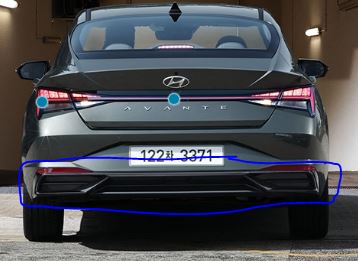  아반떼 cn7 가솔린 vs 하이브리드 옵션 차이가 있을까?