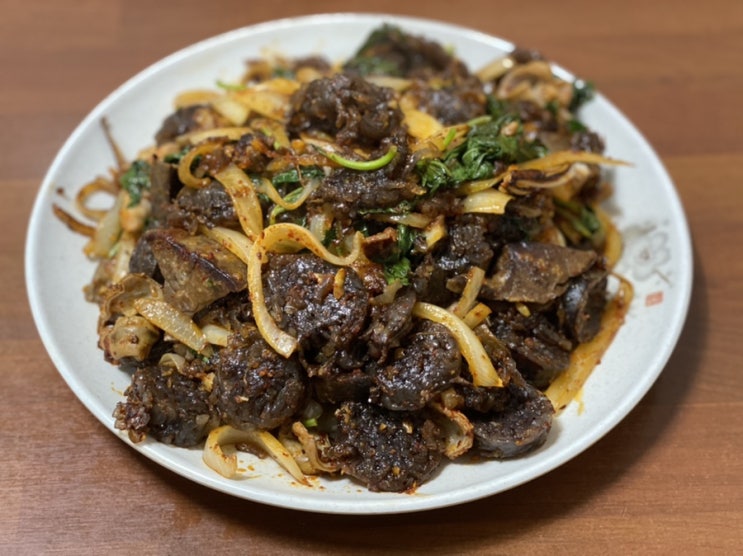 [보령맛집]한내시장 복조리닭집 순대볶음 잡내없음 강추!!!