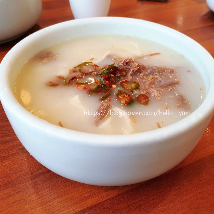  [포천칼국수맛집]사골육수로 찐한국물 칼국수/포천 홍두깨 국시집