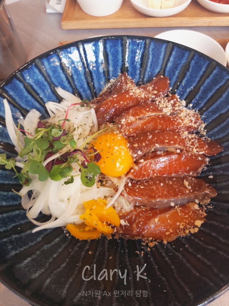 [연어] 삼성동 포스코사거리 이현식당에서 너무 맛나 '생연어장' 정식 먹고 온 후기