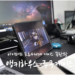 아이패드 프로 11 2세대 케이스 끝판왕! 앵키하우스 주구케이스 개봉기 & 사용기