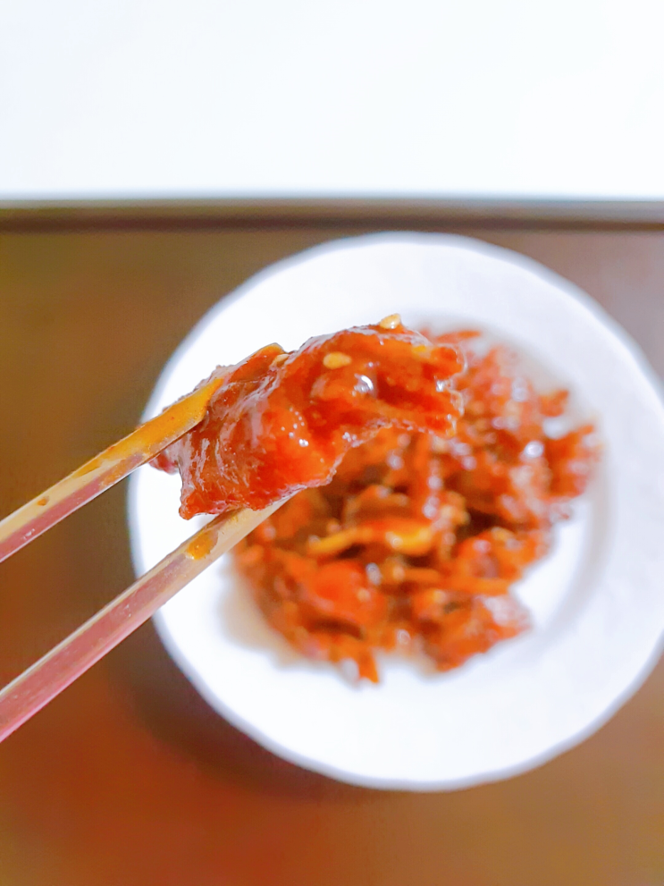  우젤 런칭기념 베이비크랩 강정 맛있게 먹는 방법
