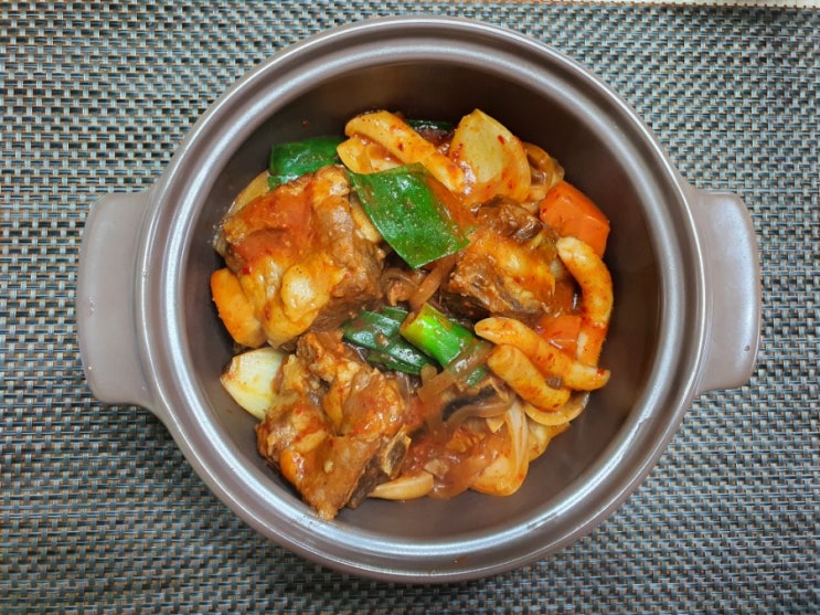  정안정 갈비찜 맛있게 매운 갈비찜 최고!