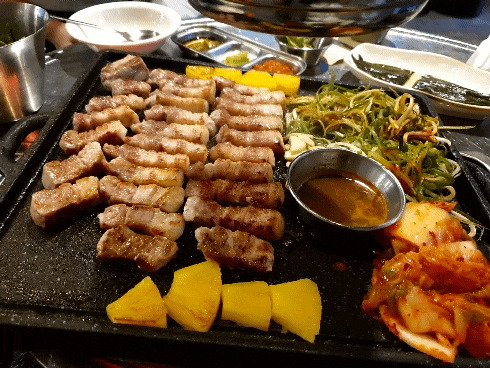  [전주혁신도시]노릇노릇 삼겹살 한  판, 다리미 삼겹살