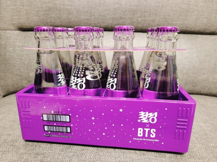  BTS 한정판 에디션)) 방탄소년단 + 칠성사이다 70주년  