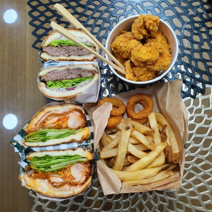  한번쯤 가볼만한 제주시 수제버거 전문점