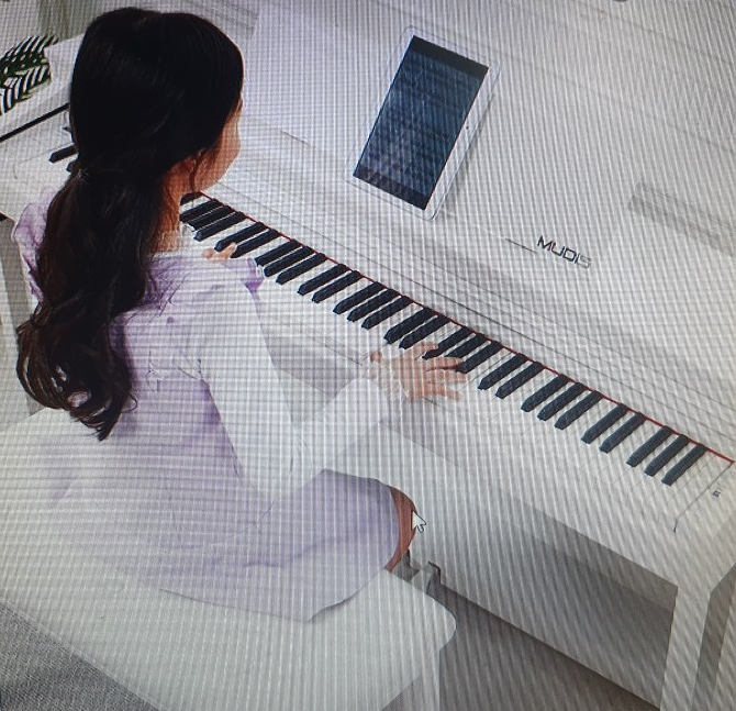 피아노를 좋아하던 아이