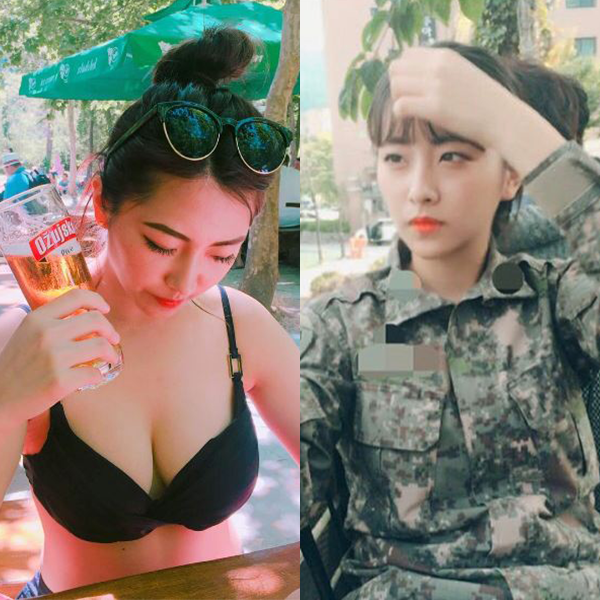 얼짱 부사관 조한별 하사 인스타 근황 얼짱 부사관 조한별 하사 인스타 근황