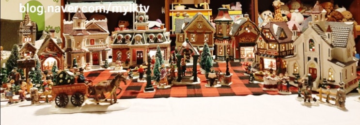 크리스마스 소품 가게: 크리스마스 마을: 크리스마스 village: 크리스마스 장식품: 장난감가게 (1)