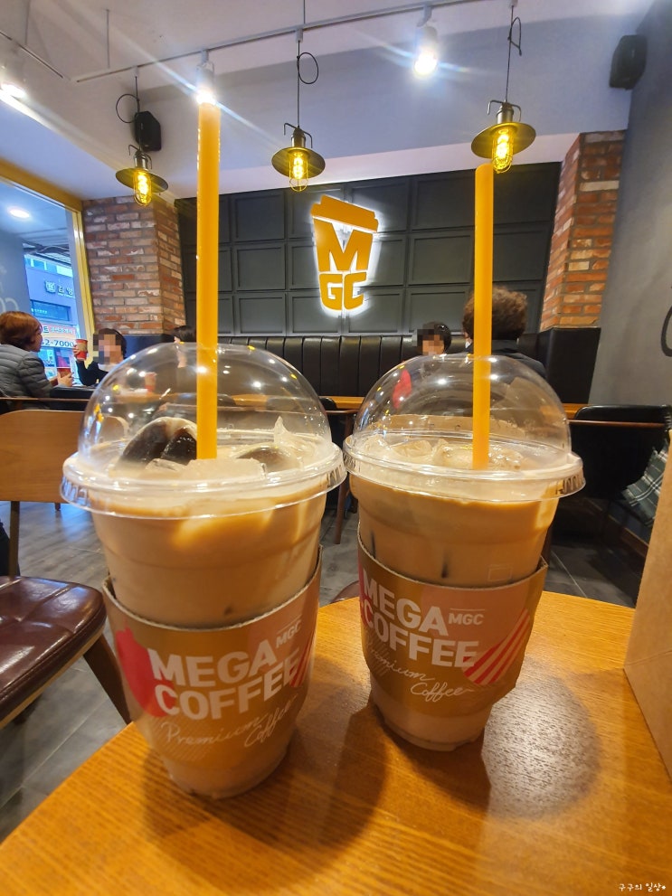  [노원] 새로 오픈한 메가커피(MEGA COFFEE) 상계백병원점 다녀왔어요 :)