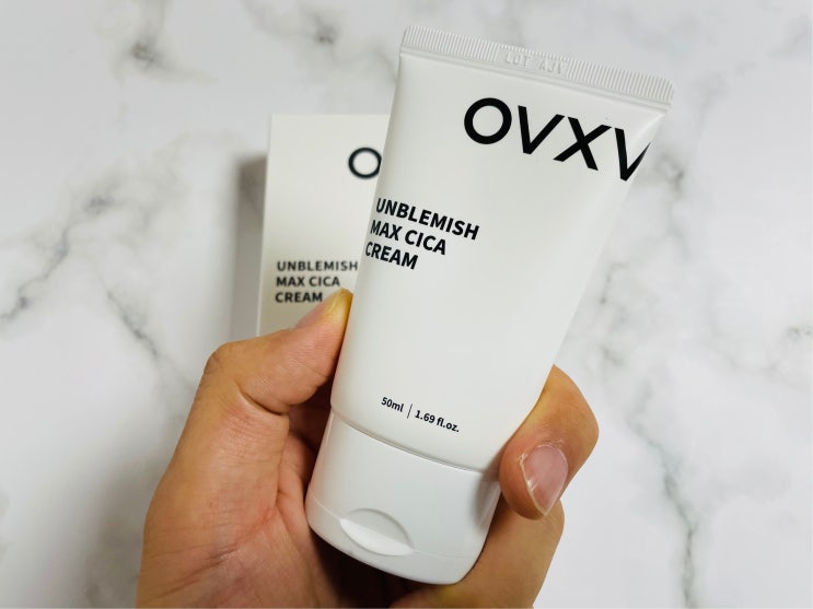  병풀추출물이 50%이상 함유된 시카크림 리뷰 [ OVXV 언블레미쉬 맥스 시카 크림 ]