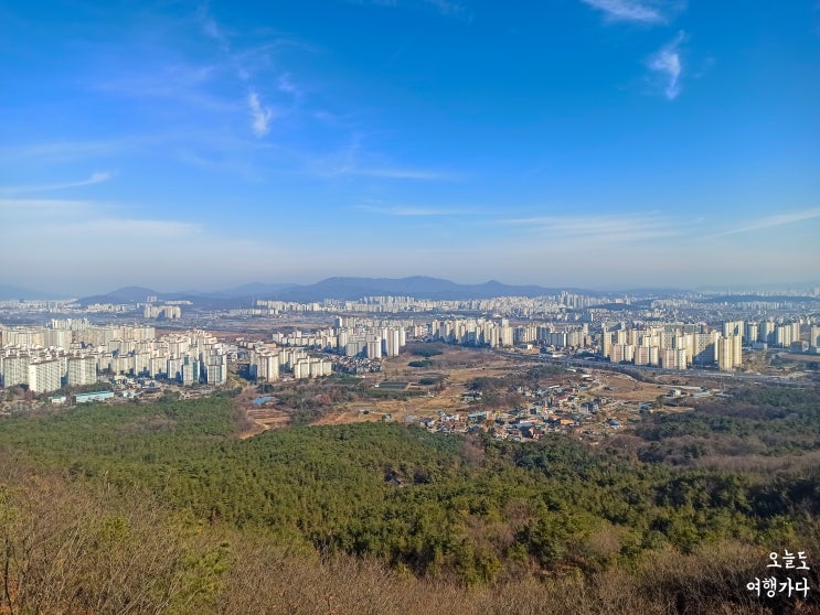 수원 칠보산 등산코스 : 완만한 편이라 초보 등린이도 산책하기 괜찮음