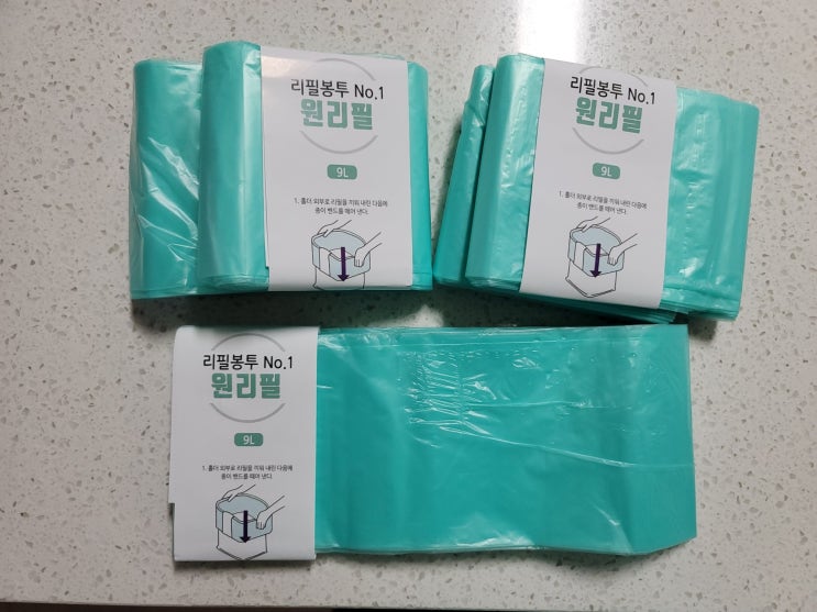 가격은 반값, 가성비 좋은 매직캔 리필 호환봉투 / 원리필 가격은 반값, 가성비 좋은 매직캔 리필 호환봉투 / 원리필