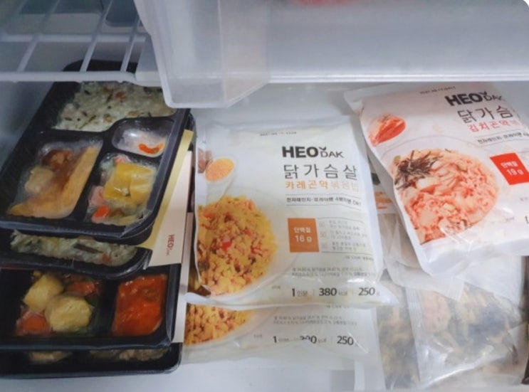  다이어트 식단관리 하기 좋은 허닭도시락!