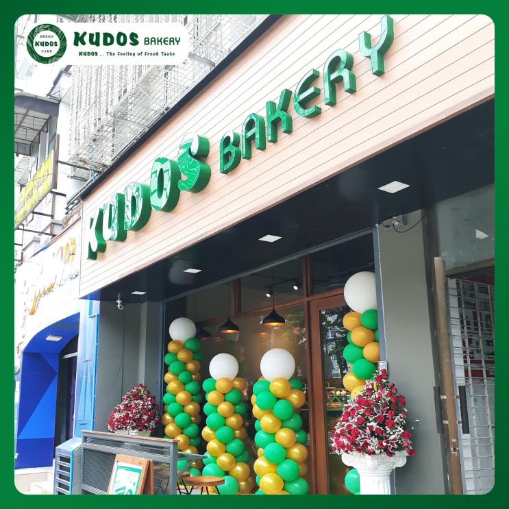 미얀마 양곤 맛있는 빵집 베이커리 가게 추천, KUDOS BAKERY(feat 영어 일기, 영어 저널  )