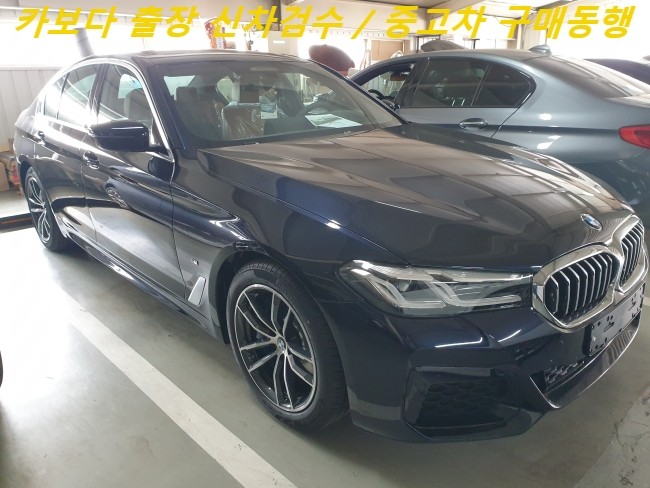  카보다-2021 BMW520I MSP LCI 신차살때 BMW전시장 정비사 출장검수대행 및 강북신차검수