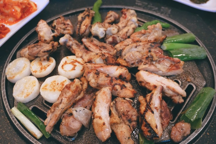  닭갈비가 맛있는 창원 고깃집; 상남동 팔각도