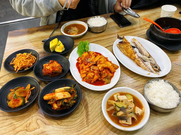 [명일맛집]털보네식당 명일동 백반맛집, 명성교회 근처 생선구이 밥집