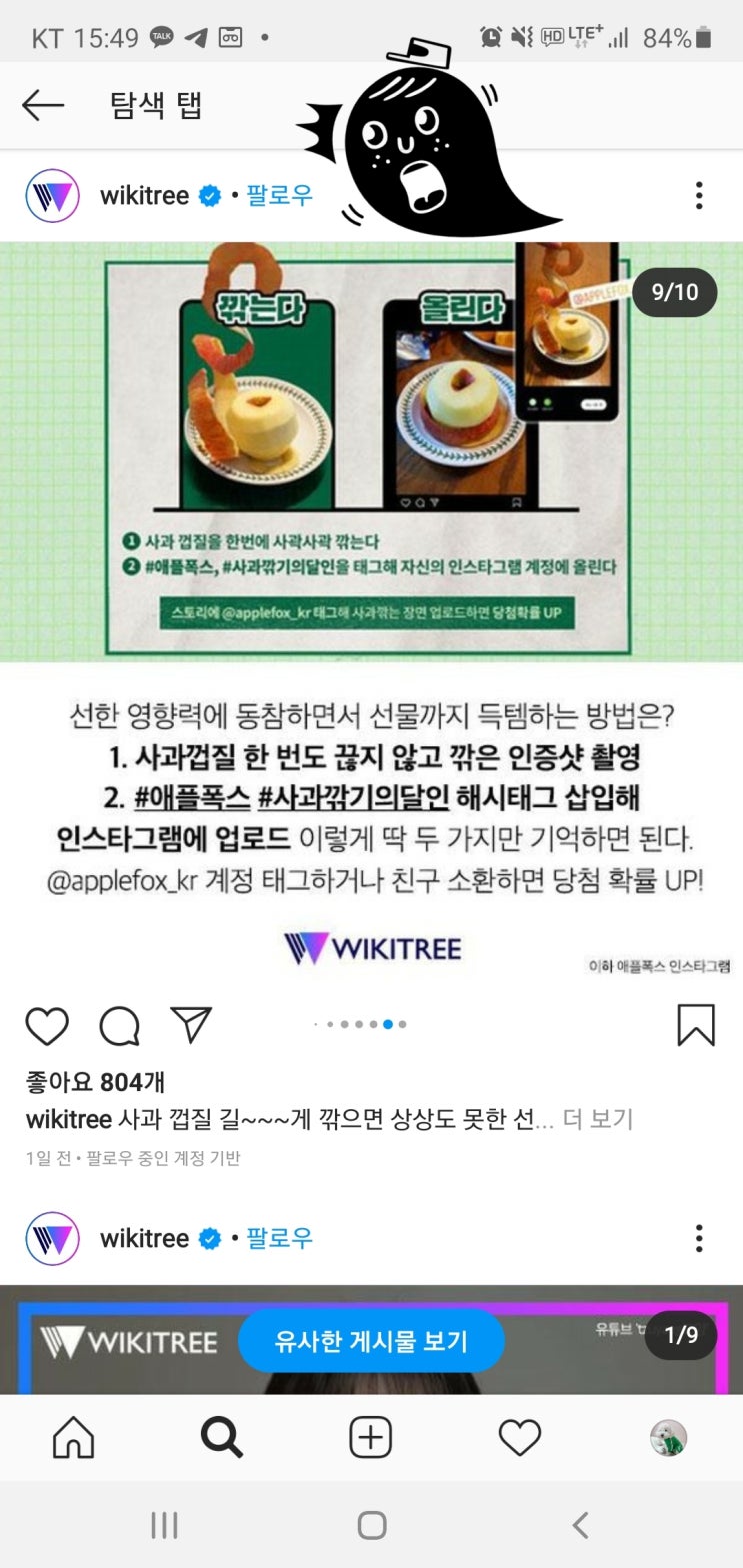  애플폭스 사과 깎기의 달인 이벤트 [청송 한옥 애플 스테이] Feat. 맥주