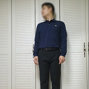 [라코스테] 긴팔 카라티 PK 폴로 피케 티셔츠 프렌치 레귤러핏 PH732E-20C 네이비(166) 구매후기