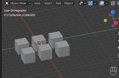  [blender 2.9] view global / local