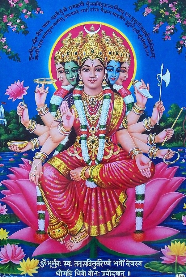 지혜와 부의 진언(만트라)-가야트리 만트라Gayatri Mantra.