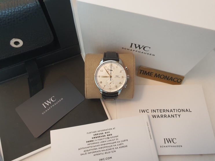  명품 시계 'IWC' 포르투기저(IW371604) 최강 오토매틱 정장와치 [타임모나코 리뷰] #김혜수화보