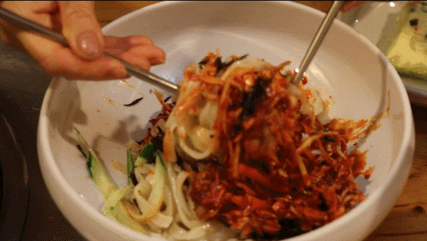  고디칼국수 거제밥집으로 깔끔