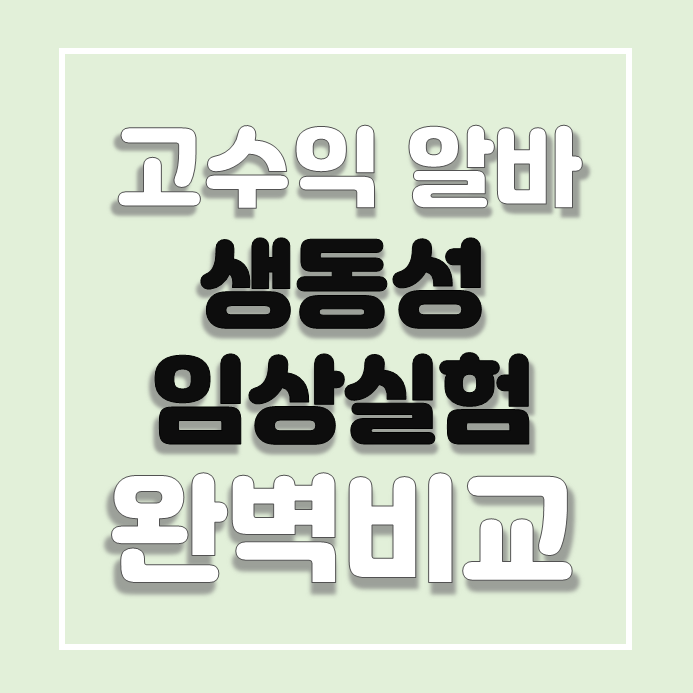  생동성알바 임상실험알바(코로나 부작용 양지병원보건증발급 후기)
