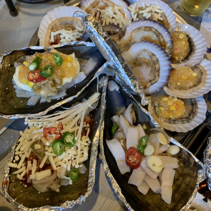  진해 조개구이 맛집, 머구리