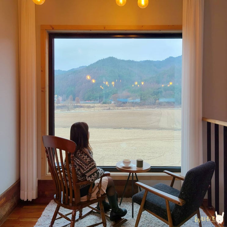 평창 카페 연월일 힐링 밭뷰
