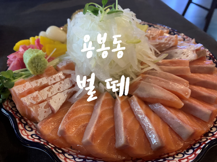 [용봉동한식주점맛집/전철우사거리맛집]용봉동한식주점 벌떼, 연어사시미 육사시미 맛집!