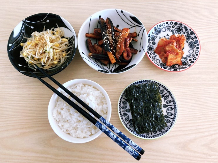  [쿠킹노트ku] 최애반찬 콩나물무침 & 김치소 가지볶음