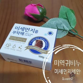  미세먼지를 부탁해 미역귀비누