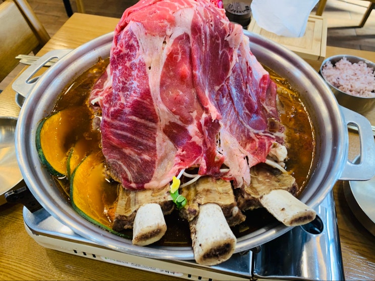  제주공항맛집 노형동 제주올레냉면 한라산 물갈비 대박!!