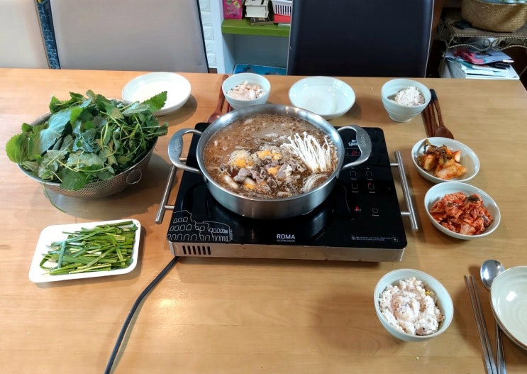  동탄 메타폴리스 맛집 용가마순대 동탄점에서 순대곱창전골 방문포장