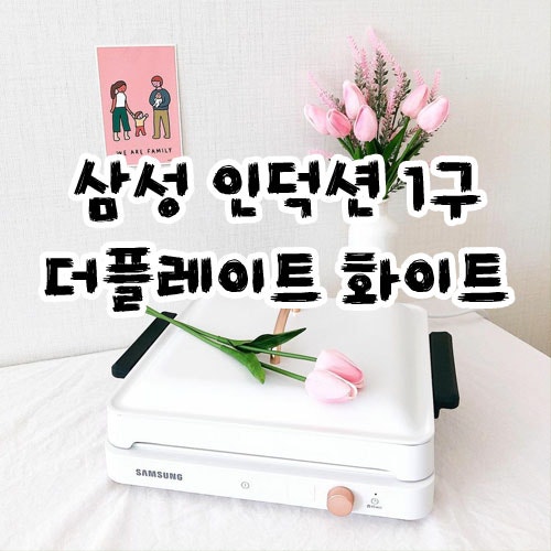 삼성전자 1구 인덕션 더플레이트 화이트 리뷰(NZ31T3703PWB 인덕션+전용용기 패키지)