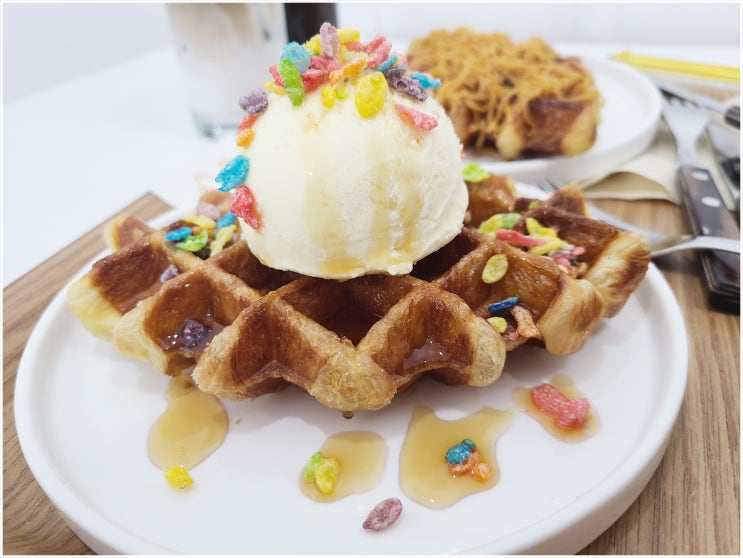 망원동 카페:마포구 크로플 맛집인 쿠앙플