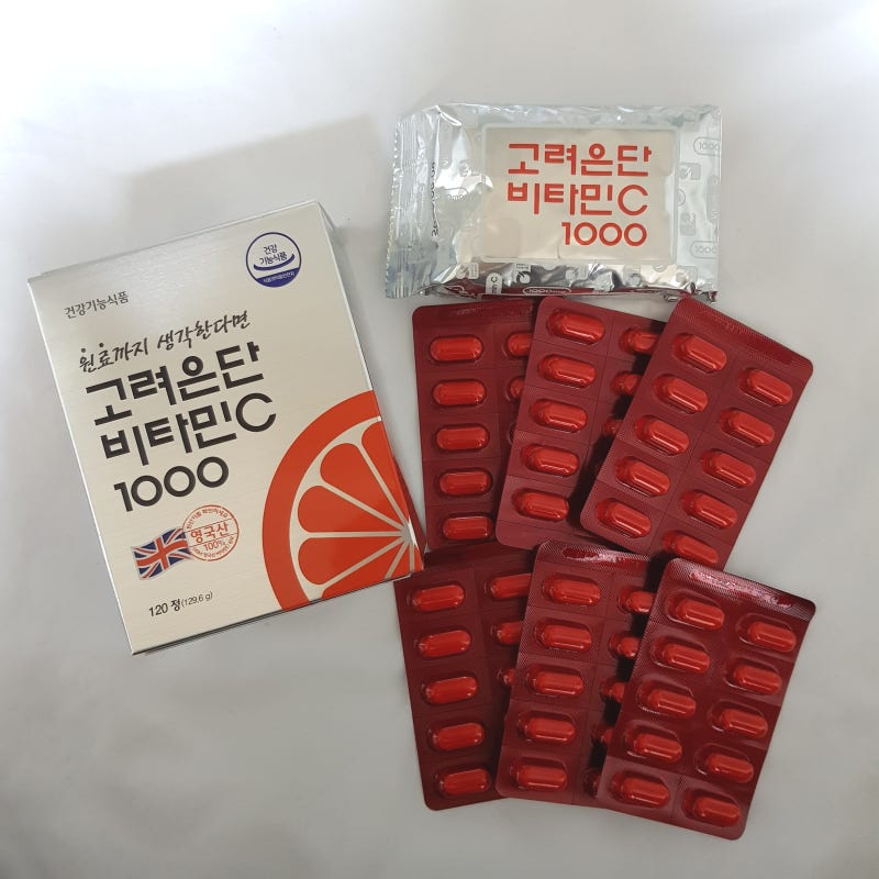 고려은단 비타민C 1000 피로회복 영양제 굿~