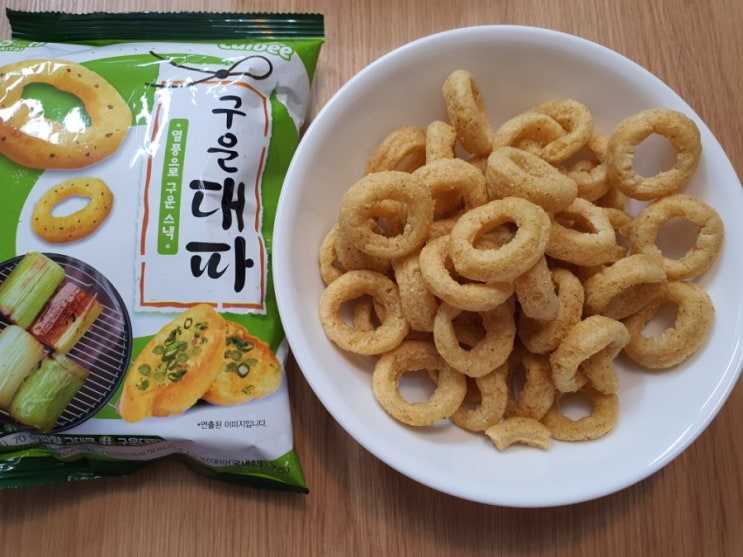  대파주세요~ 구우면 더 맛있지 않겠나? (feat. 신상 구운대파 과자)