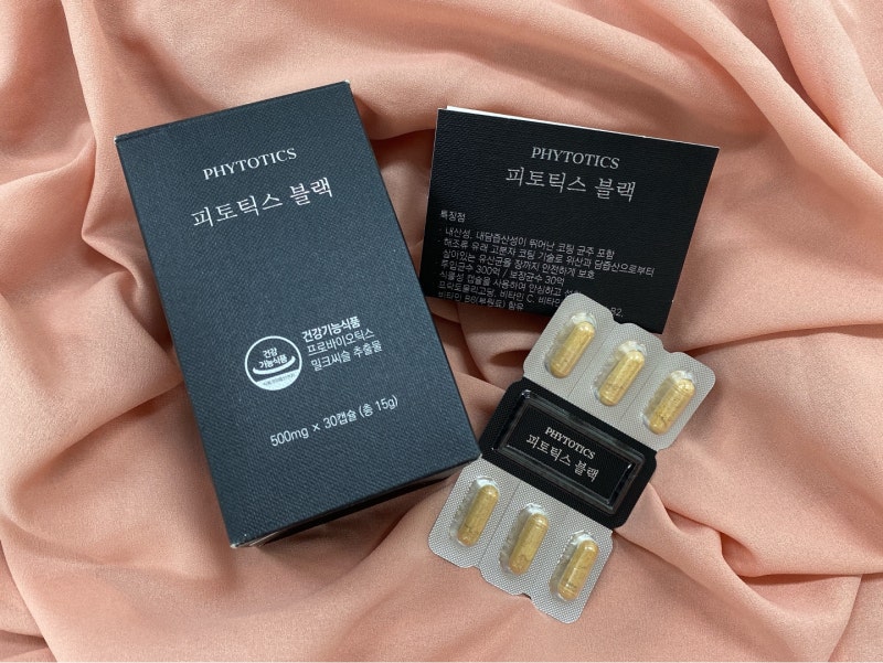간수치 낮추는 법, 밀크씨슬유산균 추천 ( 피토틱스 블랙 )