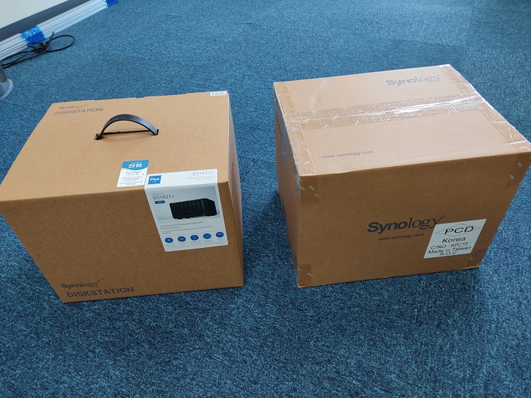  NAS 이야기 43 - Synology 1621+ 언팩 개봉기